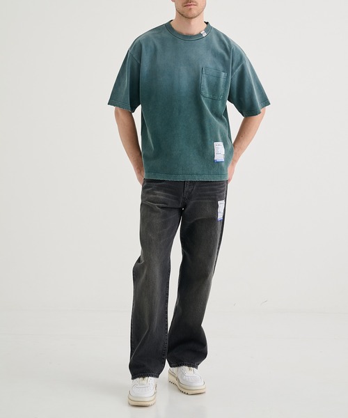 In・stru(men-tal).（インストルメンタル）の「【MIHARAYASUHIRO/ミハラヤスヒロ】DISTRESSED SS T-SHIRTS（Tシャツ/カットソー・メンズ・グリーン/ネイビー/ブラック・48/46/44）」の9枚目の写真