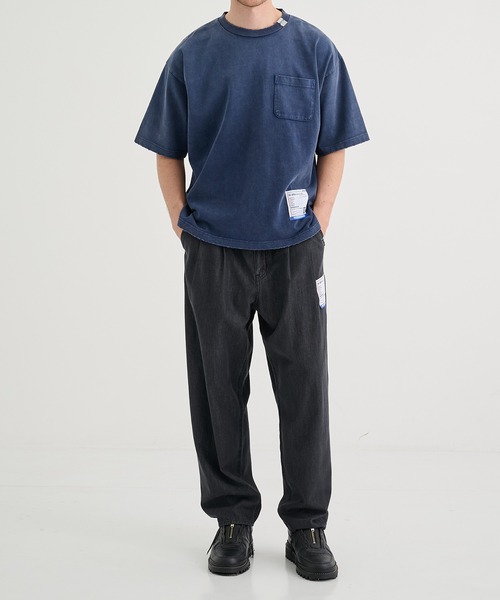 In・stru(men-tal).（インストルメンタル）の「【MIHARAYASUHIRO/ミハラヤスヒロ】DISTRESSED SS T-SHIRTS（Tシャツ/カットソー・メンズ・グリーン/ネイビー/ブラック・48/46/44）」の13枚目の写真