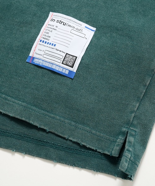 In・stru(men-tal).（インストルメンタル）の「【MIHARAYASUHIRO/ミハラヤスヒロ】DISTRESSED SS T-SHIRTS（Tシャツ/カットソー・メンズ・グリーン/ネイビー/ブラック・48/46/44）」の17枚目の写真