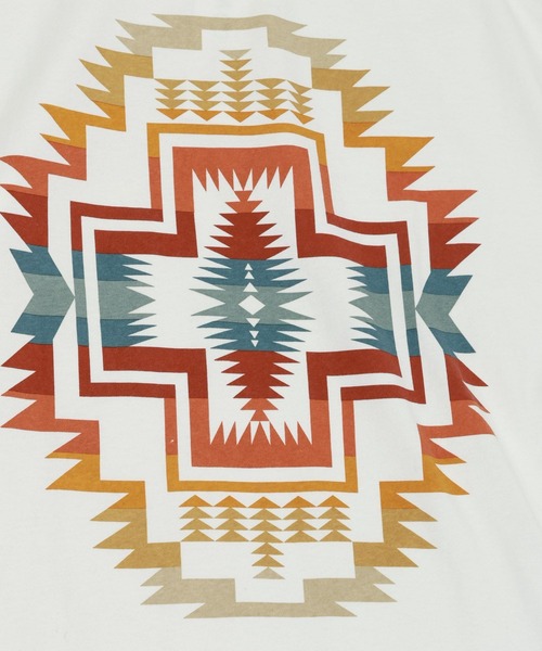 PENDLETON（ペンドルトン）の「【PENDLETON(ペンドルトン)】別注バックプリントTシャツ26SS（Tシャツ/カットソー・メンズ・ブルー/オフホワイト/チャコール/アイボリー/ホワイト・MEDIUM/LARGE）」の9枚目の写真