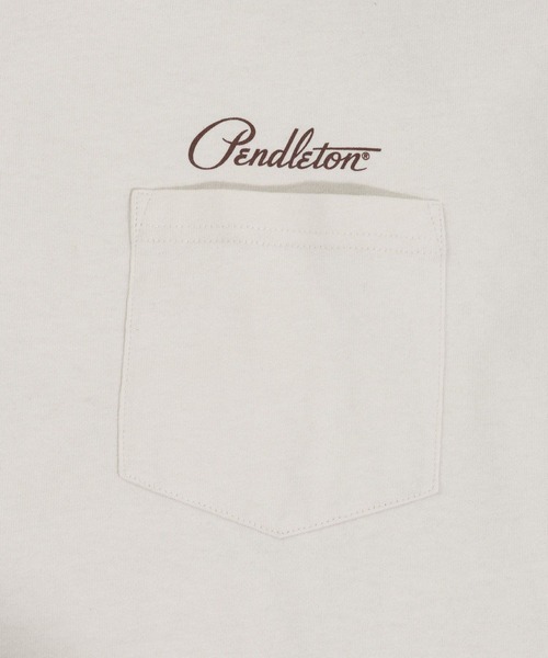 PENDLETON（ペンドルトン）の「【PENDLETON(ペンドルトン)】別注バックプリントTシャツ26SS（Tシャツ/カットソー・メンズ・ブルー/オフホワイト/チャコール/アイボリー/ホワイト・MEDIUM/LARGE）」の20枚目の写真