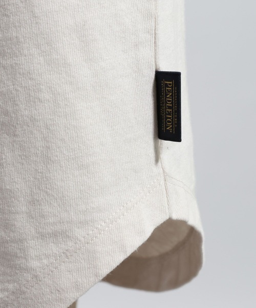 PENDLETON（ペンドルトン）の「【PENDLETON(ペンドルトン)】別注バックプリントTシャツ26SS（Tシャツ/カットソー・メンズ・ブルー/オフホワイト/チャコール/アイボリー/ホワイト・MEDIUM/LARGE）」の11枚目の写真