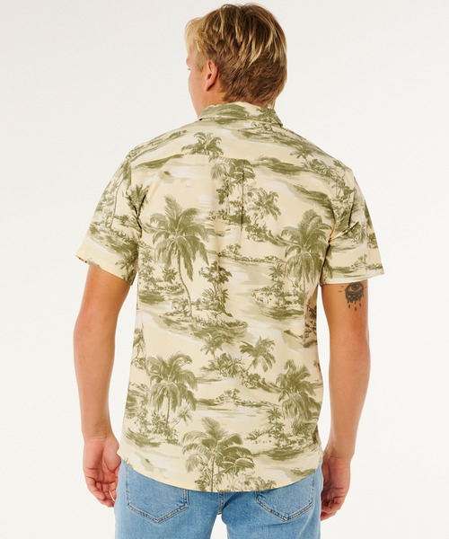 rip curl（リップカール）の「RIP CURL/リップカール 半袖シャツ 06KMSH（シャツ/ブラウス・メンズ・ブラック系/ネイビー系/ホワイト系・M/S/L）」の5枚目の写真