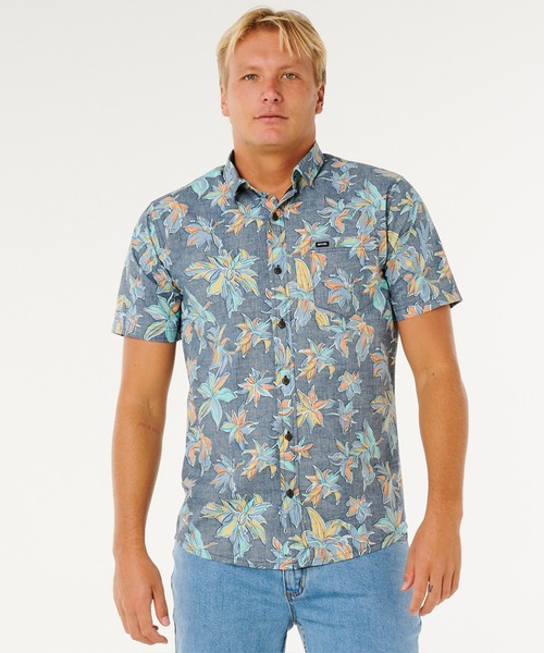 rip curl（リップカール）の「RIP CURL/リップカール 半袖シャツ 06KMSH（シャツ/ブラウス・メンズ・ブラック系/ネイビー系/ホワイト系・M/S/L）」の12枚目の写真