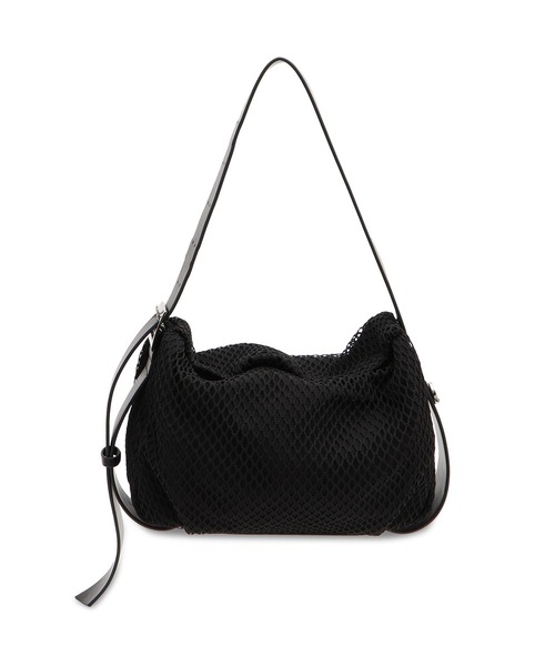 ADAM ET ROPE'（アダムエロペ）の「フォルムメッシュショルダーバッグ（ショルダーバッグ・レディース・ブラック/オフホワイト・FREE）」の17枚目の写真