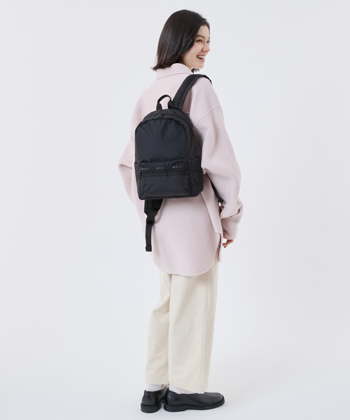 LeSportsac(レスポートサック)の「SM EVERYDAY BACKPACK 【日本限定】リサイクルドブラックJP(バックパック/リュック・レディース・ブラック・FREE)」の4枚目の写真