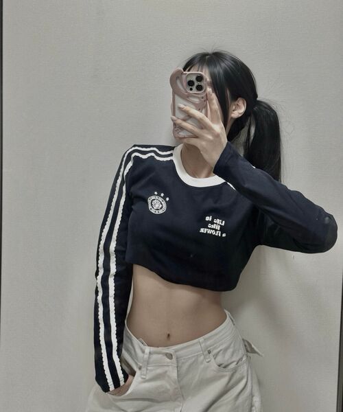 HAVISM（ヘビズム）の「W LLF UNIFORM L/S TEE(NAVY)（Tシャツ/カットソー・レディース・その他・ONE SIZE）」の7枚目の写真