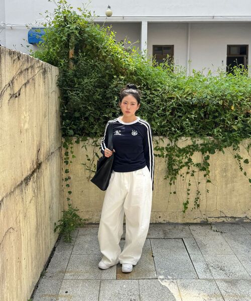 HAVISM（ヘビズム）の「W LLF UNIFORM L/S TEE(NAVY)（Tシャツ/カットソー・レディース・その他・ONE SIZE）」の9枚目の写真