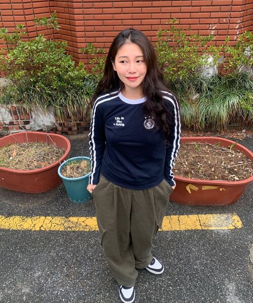 HAVISM（ヘビズム）の「W LLF UNIFORM L/S TEE(NAVY)（Tシャツ/カットソー・レディース・その他・ONE SIZE）」の16枚目の写真