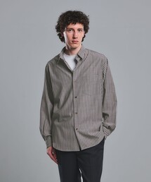 green label relaxing | ウォッシャブル トロ パターン ジャストルーズ シャツ -ストレッチ-(シャツ/ブラウス)