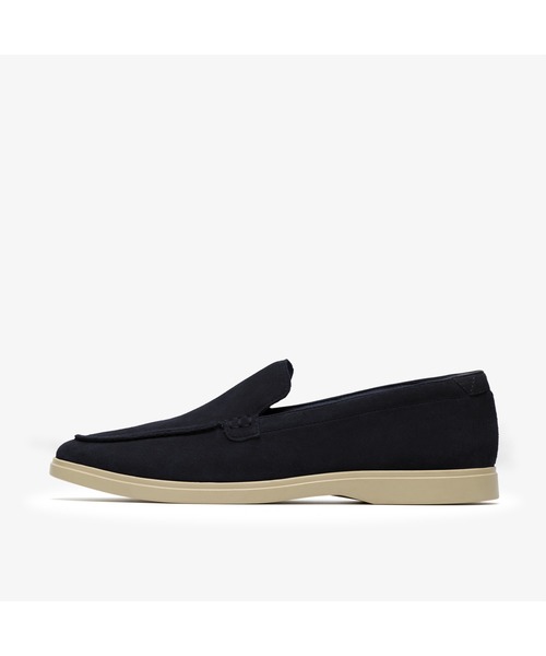 Clarks(クラークス)の「Torford Easy / トーフォードイージー (ネイビースエード)(ローファー・メンズ・ネイビー・UK9.5/UK9/UK8.5/UK8/UK7.5/UK7/UK6.5/UK10/UK6)」の2枚目の写真