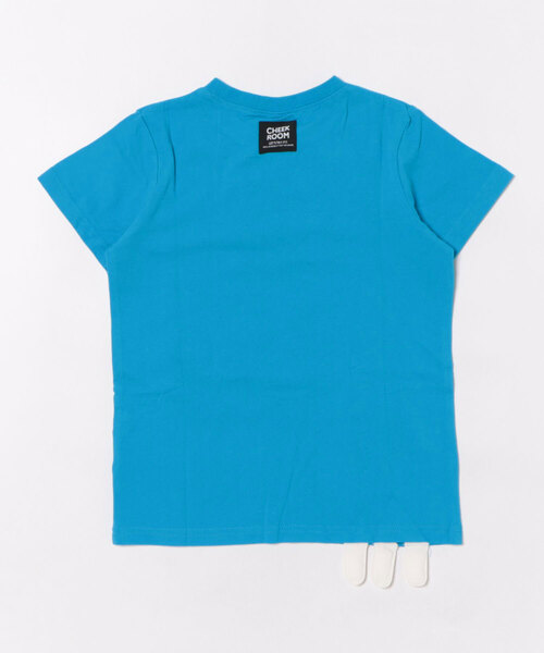 CHEEK ROOM（チークルーム）の「チークルーム たこ焼き いか焼き Tシャツ（Tシャツ/カットソー・キッズ・イエロー/ピンク/ブルー・80ｃｍ/90cm/100cm/110cm/120cm/130cm）」の4枚目の写真