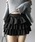 me+em select�i�~�[���Z���N�g�j�́u�e�B�A�[�h�t�����J�b�g�\�[�~�j�X�J�[�g �^ tiered frill cut and sew mini skirt�i�X�J�[�g�j�v�b�u���b�N