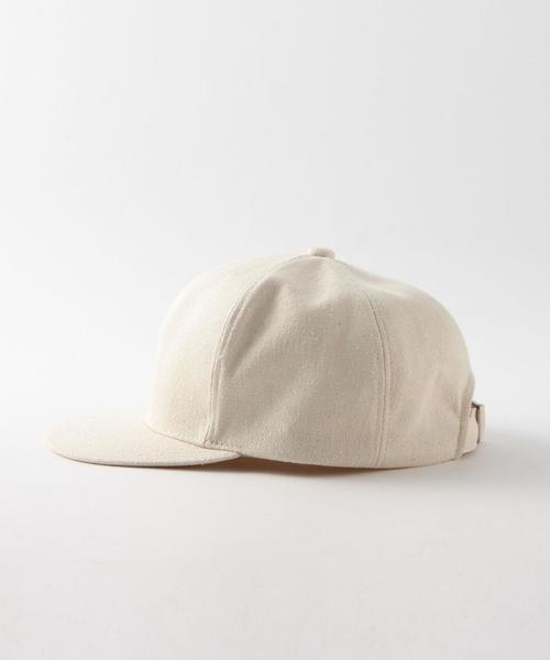 Steven Alan（スティーブンアラン）の「＜Steven Alan＞ SILK DNM SRT BB CAP/ｷｬｯﾌﾟ◆（キャップ・メンズ・オフホワイト・FREE）」の2枚目の写真