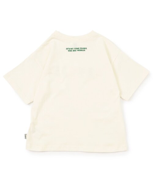 F.O.KIDS（エフオーキッズ）の「【リンク】ロゴアップリケ半袖Tシャツ（Tシャツ/カットソー・キッズ・ミント/チャコール/オフホワイト/レッド/レインボー/ネイビー・130/120/110/100/90/80/160/150/140）」の13枚目の写真