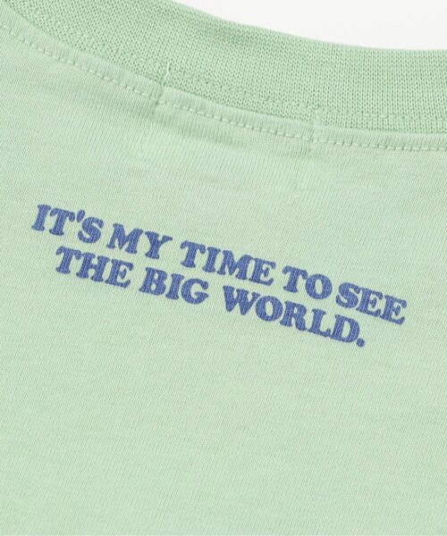 F.O.KIDS（エフオーキッズ）の「【リンク】ロゴアップリケ半袖Tシャツ（Tシャツ/カットソー・キッズ・ミント/チャコール/オフホワイト/レッド/レインボー/ネイビー・130/120/110/100/90/80/160/150/140）」の20枚目の写真