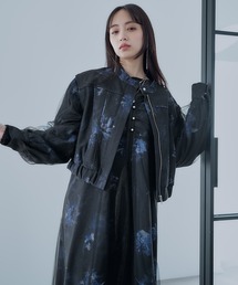 HARE | 2WAYフラワーシアーレイヤーブルゾン(HARE)(ブルゾン)