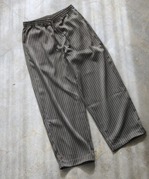 Firsthand（ファーストハンド）の「Firsthand ファーストハンド スピンドル ストライプ イージー ワイドパンツ   セットアップ対応（その他パンツ）」