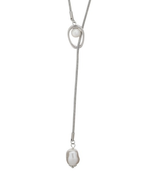 Edit Sheen（エディットシーン）の「パールポイントサークルラリエット（ネックレス・レディース・ゴールド/シルバー・FREE）」の9枚目の写真