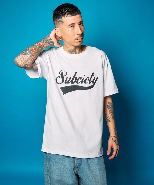 Subciety(サブサエティ)の「GLORIOUS tee(Tシャツ/カットソー・メンズ・ブルー/ブラック/ホワイト・SMALL/MEDIUM/LARGE/X-LARGE/XX-LARGE)」の19枚目の写真