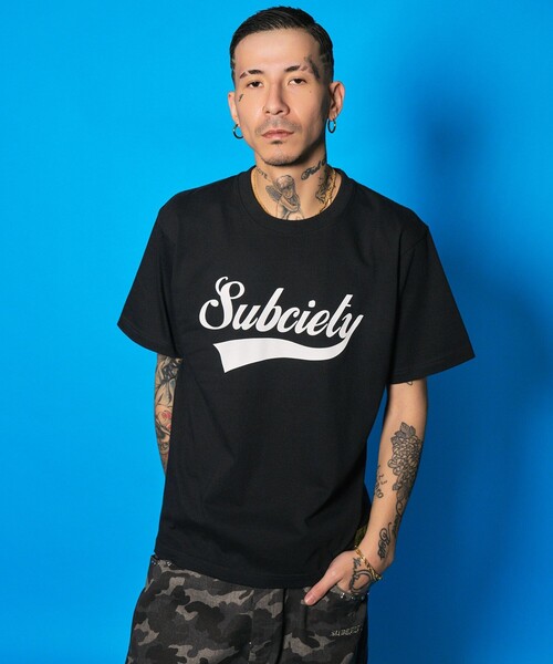 Subciety(サブサエティ)の「GLORIOUS tee(Tシャツ/カットソー・メンズ・ブルー/ブラック/ホワイト・SMALL/MEDIUM/LARGE/X-LARGE/XX-LARGE)」の16枚目の写真