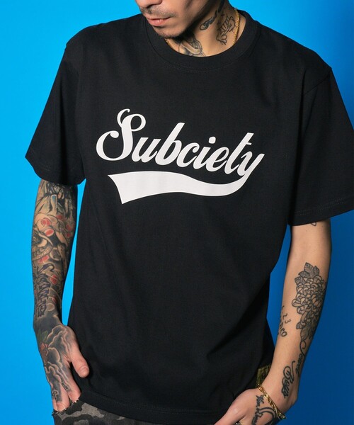 Subciety(サブサエティ)の「GLORIOUS tee(Tシャツ/カットソー・メンズ・ブルー/ブラック/ホワイト・SMALL/MEDIUM/LARGE/X-LARGE/XX-LARGE)」の15枚目の写真