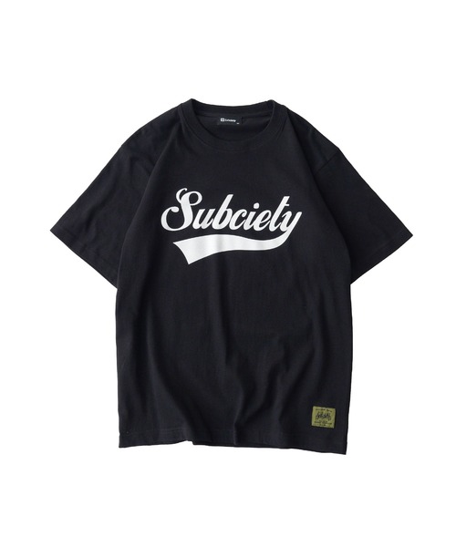 Subciety(サブサエティ)の「GLORIOUS tee(Tシャツ/カットソー・メンズ・ブルー/ブラック/ホワイト・SMALL/MEDIUM/LARGE/X-LARGE/XX-LARGE)」の4枚目の写真
