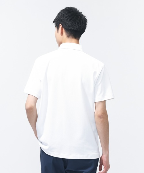 NEW BALANCE(ニューバランス)の「ニューバランス New Balance シューパッチポロシャツ(ポロシャツ・メンズ・ネイビー/ホワイト/ブラック・LL/L/M/S)」の4枚目の写真