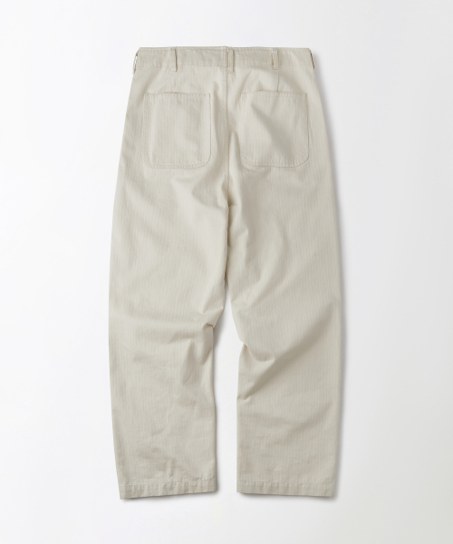 OUTSTANDING(アウトスタンディング)の「USN N-3 HBT PANTS_ECRU(その他パンツ・メンズ・その他・SMALL/MEDIUM/LARGE)」の2枚目の写真