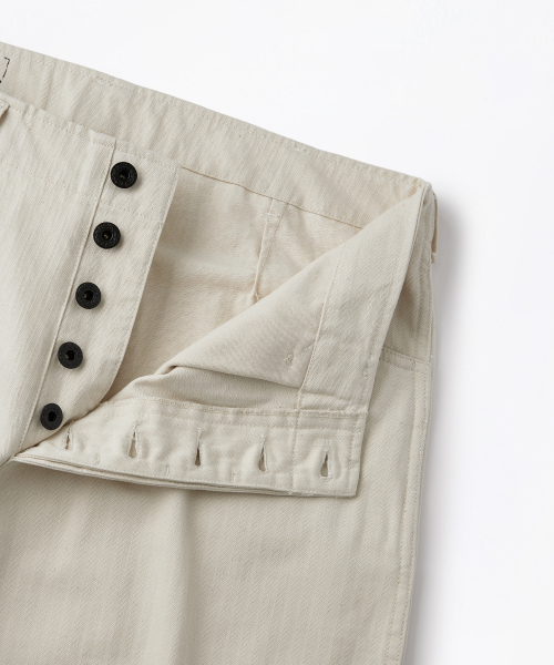 OUTSTANDING(アウトスタンディング)の「USN N-3 HBT PANTS_ECRU(その他パンツ・メンズ・その他・SMALL/MEDIUM/LARGE)」の5枚目の写真