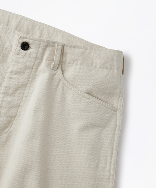 OUTSTANDING(アウトスタンディング)の「USN N-3 HBT PANTS_ECRU(その他パンツ・メンズ・その他・SMALL/MEDIUM/LARGE)」の6枚目の写真
