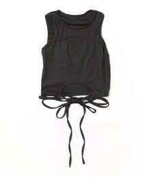 【lux sea jewelry（ラックス・シー・ジュエリー）】タンクトップカットアウトデザイン クロップドタンク lux-tank-2-12【RBTS】