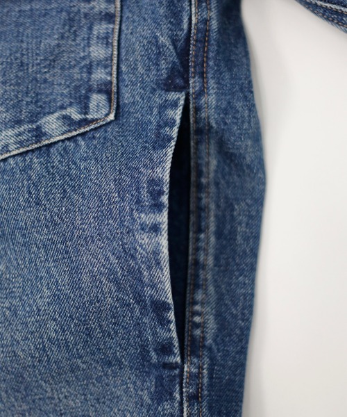 TANAKA（タナカ）の「【TANAKA/タナカ】THE JEAN JACKET（デニムジャケット・メンズ・ライトブルー・M/S）」の5枚目の写真
