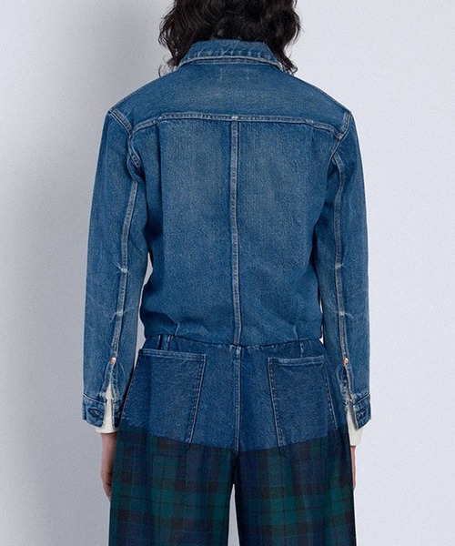 TANAKA（タナカ）の「【TANAKA/タナカ】THE JEAN JACKET（デニムジャケット・メンズ・ライトブルー・M/S）」の9枚目の写真