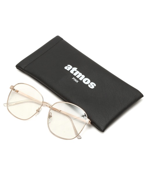 atmos pink（アトモスピンク）の「atmos pink Big Frame Sunglasses / アトモス ピンク ビッグ フレーム サングラス（サングラス・レディース・クリア・FREE）」の5枚目の写真