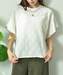 INTERPLANET | アイレットレースプルオーバー(Tシャツ/カットソー)