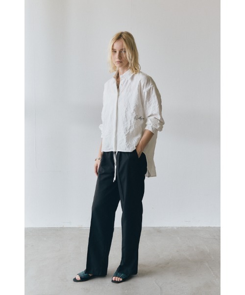 Muel Chic(ミュエルシック)の「Corina shirt コリナシャツ(シャツ/ブラウス・レディース・ブラック/ホワイト/ライトブルー・FREE)」の17枚目の写真