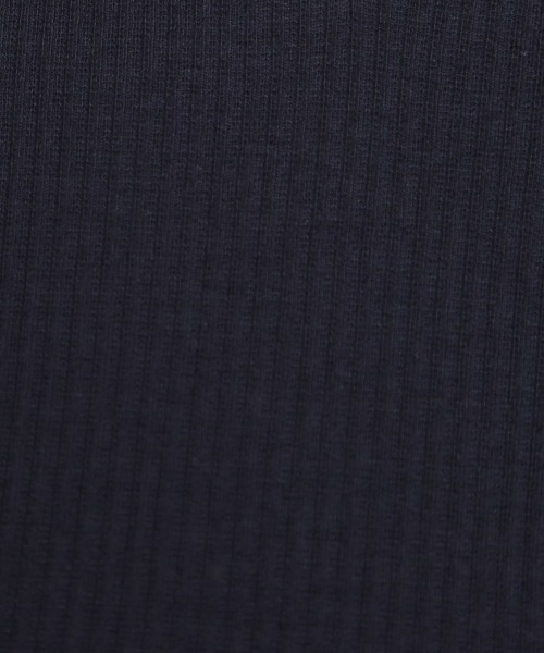 couture brooch(クチュールブローチ)の「【洗える】ハートネック テレコプルオーバー(Tシャツ/カットソー・レディース・ネイビー/サンドベージュ/ホワイト系5/オフホワイト・42/40/38/36)」の5枚目の写真