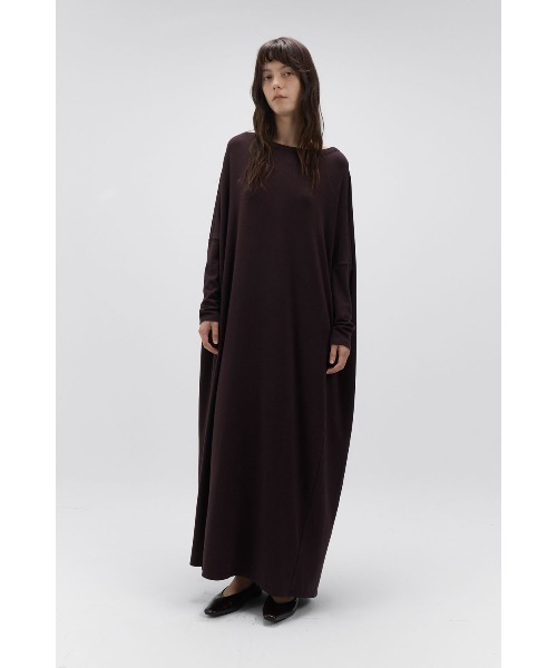 MIDWEST(ミッドウエスト)の「Studio Doe Mousse Knit Stretch One-piece(ワンピース・レディース・ダークブラウン/ブラック・MEDIUM/SMALL)」の2枚目の写真
