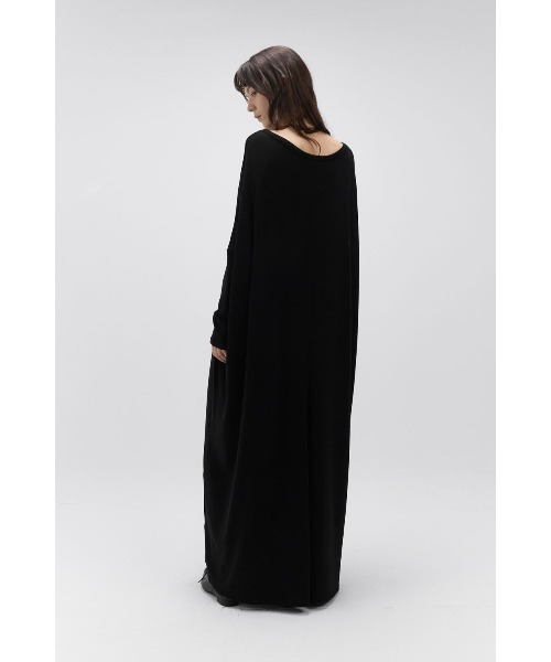 MIDWEST(ミッドウエスト)の「Studio Doe Mousse Knit Stretch One-piece(ワンピース・レディース・ダークブラウン/ブラック・MEDIUM/SMALL)」の4枚目の写真