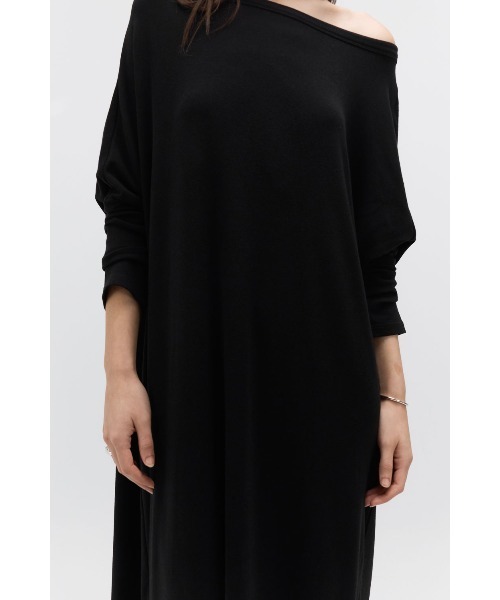 MIDWEST(ミッドウエスト)の「Studio Doe Mousse Knit Stretch One-piece(ワンピース・レディース・ダークブラウン/ブラック・MEDIUM/SMALL)」の7枚目の写真