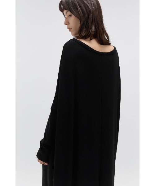 MIDWEST(ミッドウエスト)の「Studio Doe Mousse Knit Stretch One-piece(ワンピース・レディース・ダークブラウン/ブラック・MEDIUM/SMALL)」の8枚目の写真