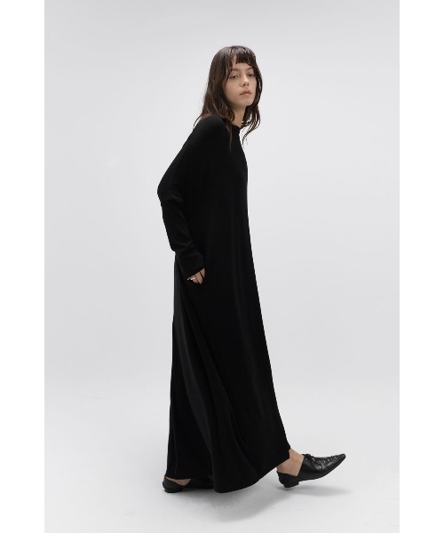 MIDWEST(ミッドウエスト)の「Studio Doe Mousse Knit Stretch One-piece(ワンピース・レディース・ダークブラウン/ブラック・MEDIUM/SMALL)」の13枚目の写真
