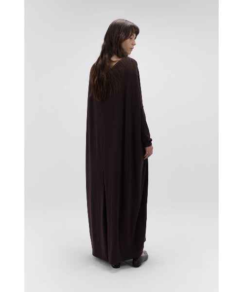 MIDWEST(ミッドウエスト)の「Studio Doe Mousse Knit Stretch One-piece(ワンピース・レディース・ダークブラウン/ブラック・MEDIUM/SMALL)」の18枚目の写真