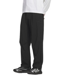 アディダス adidas ストレッチ ツイル ルーズフィット テーパードレッグ 10分丈 オープンヘム パンツ