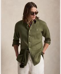 クラシック フィット リネン シャツ