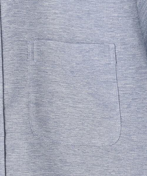 J.PRESS(ジェイプレス)の「【WEB限定】【吸水速乾 / 高通気性 / ストレッチ / 防シワ】ブリーザブルレノクロス 半袖シャツ / B.D.(シャツ/ブラウス・メンズ・ダルブルー系・X-LARGE/LARGE/MEDIUM/SMALL)」の7枚目の写真