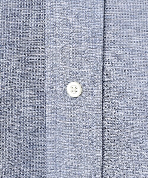 J.PRESS(ジェイプレス)の「【WEB限定】【吸水速乾 / 高通気性 / ストレッチ / 防シワ】ブリーザブルレノクロス 半袖シャツ / B.D.(シャツ/ブラウス・メンズ・ダルブルー系・X-LARGE/LARGE/MEDIUM/SMALL)」の8枚目の写真