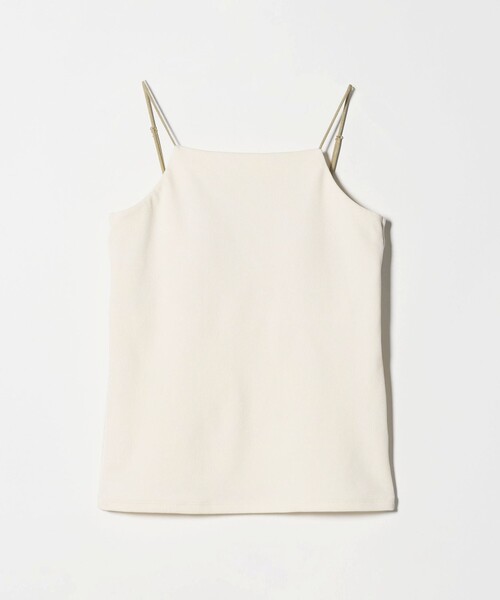 BEAUTY&YOUTH UNITED ARROWS(ビューティーアンドユースユナイテッドアローズ)の「2トーン アメリカンスリーブ キャミソール(キャミソール・レディース・ダークブラウン/パープル/オフホワイト・FREE)」の2枚目の写真