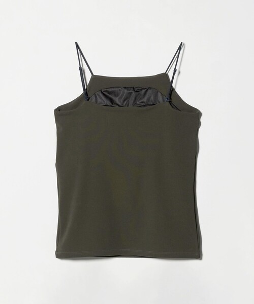 BEAUTY&YOUTH UNITED ARROWS(ビューティーアンドユースユナイテッドアローズ)の「2トーン アメリカンスリーブ キャミソール(キャミソール・レディース・ダークブラウン/パープル/オフホワイト・FREE)」の4枚目の写真